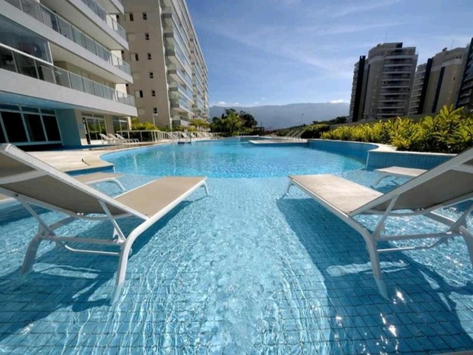 Apartamento Praia Bertioga Frente Mar Apartment Exterior foto